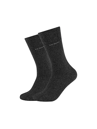 CAMANO | Socken 2-er Pkg. jeans | grau