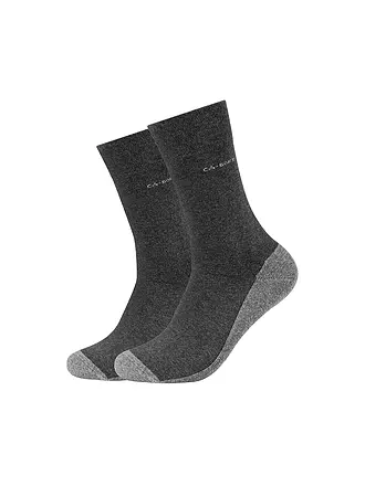 CAMANO | Socken 2er Pkg anthrazit | schwarz