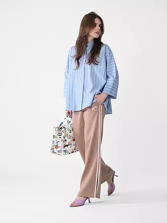 CAMBIO | Hose Jogging Fit AVRIL SLIT | camel