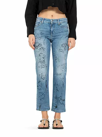 CAMBIO | Jeans Slim Fit 7/8 PARIS | blau