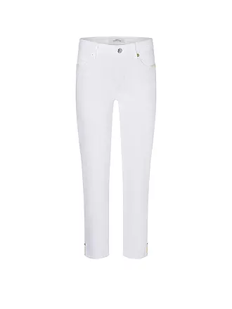 CAMBIO | Jeans Slim Fit 7/8 PIPER SHORT | weiss