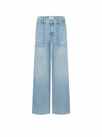 CAMBIO | Jeans Wide Leg ALEK UTILITY | blau
