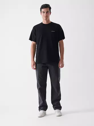 CARHARTT WIP | T-Shirt SCRIPT EMBROIDERY | schwarz