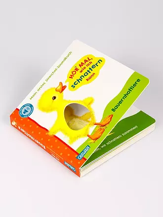 CARLSEN VERLAG | Hör mal, wie ich schnattern kann (Mein erstes Streichel-Soundbuch 1) | keine Farbe