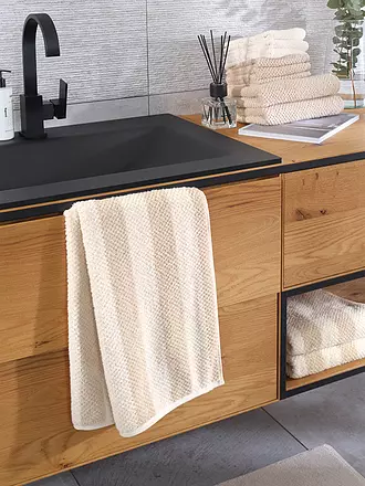 CAWÖ | Handtuch PURE STRIPE 50x100cm Vintage Rose | beige