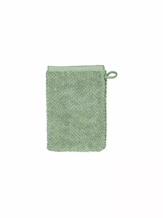 CAWÖ | Waschhandschuh Pure 16x22cm Amber | grün