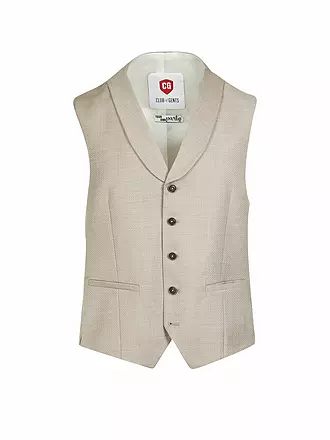 CG - CLUB OF GENTS | Anzugweste Slim Fit PHILIPP | beige