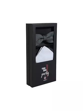 CG - CLUB OF GENTS | Set Fliege und Stecktuch PAXTON | schwarz