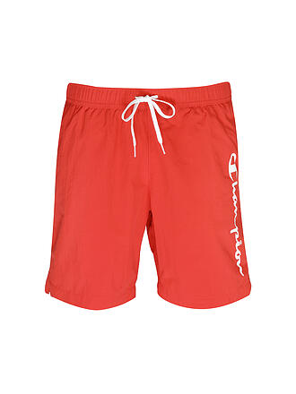 CHAMPION | Badeshorts | rot