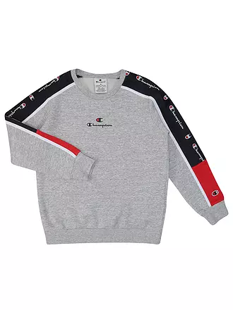 CHAMPION | Jungen Sweater | hellgrau