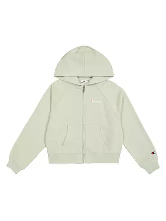 CHAMPION | Mädchen Sweatjacke | hellgrün