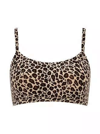 CHANTELLE | Bustier SOFTSTRETCH leopard nude | kupfer