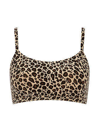 CHANTELLE | Bustier leopard nude | beige