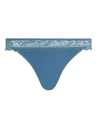 CHANTELLE | String Floral Touch jeans blue | koralle
