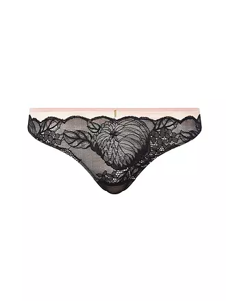 CHANTELLE | String MIDNIGHT FLOWERS schwarz | schwarz