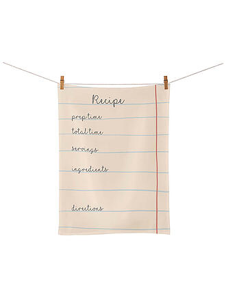 CHIC.MIC | Geschirrtuch 50x70cm Rose | bunt