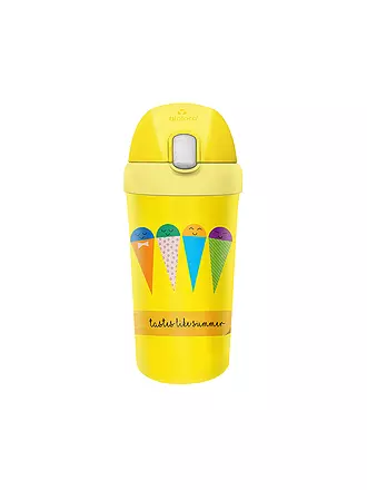 CHIC.MIC | Kinder Trinkbecher Cup bioloco plant 400ml Taste like Summer | gelb