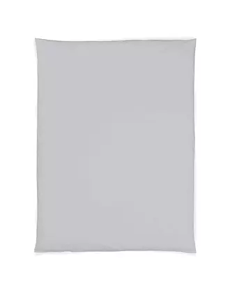 CHRISTIAN FISCHBACHER | Flanell Deckenbezug 140x200cm Grau | beige