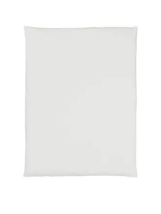 CHRISTIAN FISCHBACHER | Flanell Deckenbezug 140x200cm Grau | beige
