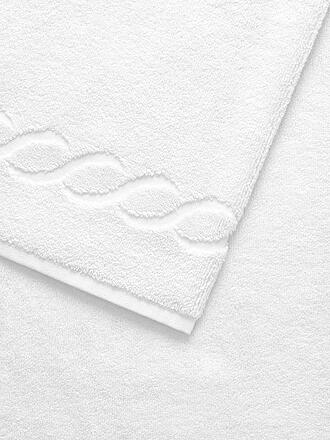 CHRISTIAN FISCHBACHER | Handtuch Romance 50x100cm | weiss