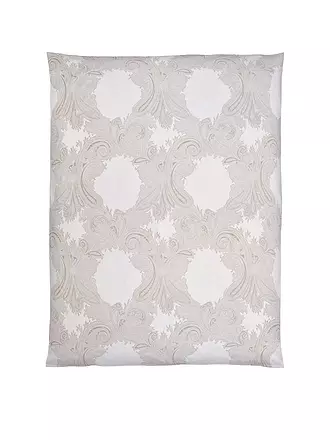 CHRISTIAN FISCHBACHER | Jacquard Deckenbezug GRACE 140x200cm Ivory | hellgrau