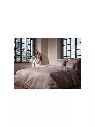 CHRISTIAN FISCHBACHER | Jacquard Deckenbezug GRACE 140x200cm Ivory | hellgrau