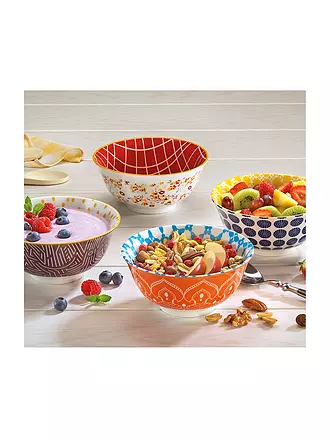 CILIO | Dessertschale - Bowl AMICI 15,5cm Punkte | bunt