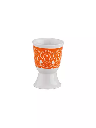 CILIO | Eierbecher AMICI Striche | orange