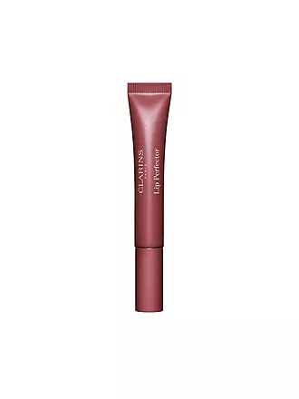 CLARINS | Eclat Minute Embellisseur Levres - Highlighter für das Lippen-Makeup (01 Rose Shimmer) 12ml | dunkelrot