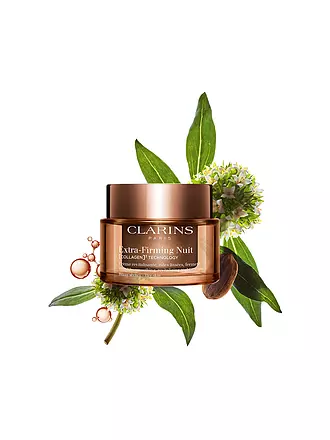 CLARINS | Gesichtscreme - Extra-Firming Nuit [COLLAGEN]³ TECHNOLOGY Crème Peaux sèches refillable 50ml | keine Farbe