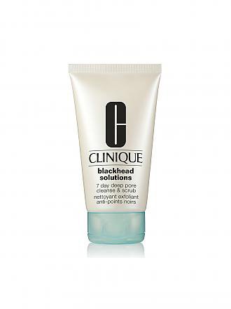 CLINIQUE | Blackhead Solutions 7 Day Deep Pore Cleanse and Scrub 125ml | keine Farbe