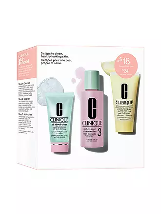 CLINIQUE | Geschenkset - Intro Kit Hauttyp 3 Set 2x30ml / 60 ml | keine Farbe