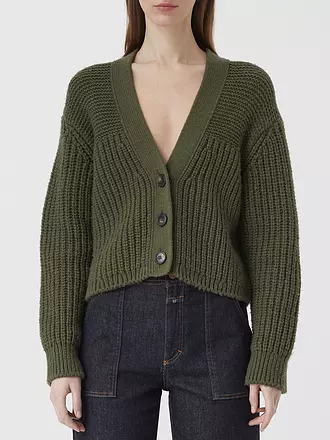 CLOSED | Cardigan | dunkelgrün