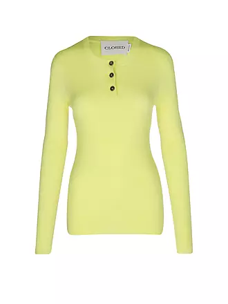 CLOSED | Langarmshirt | gelb