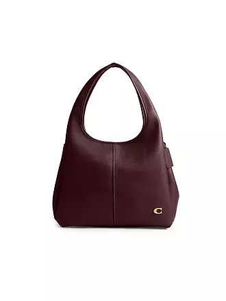 COACH | Ledertasche - Hobo LANA | dunkelrot