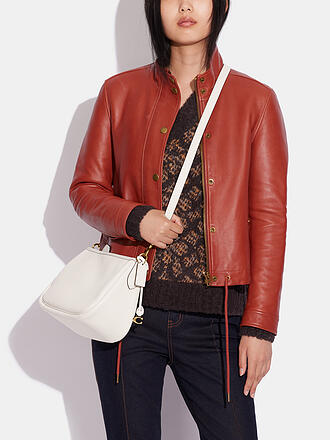 COACH | Ledertasche CARY | dunkelblau