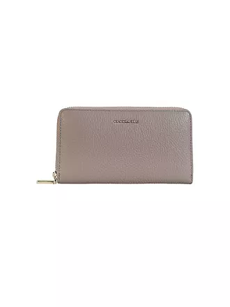 COCCINELLE | Geldbörse METALLIC SOFT | dunkelrot