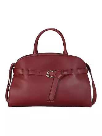 COCCINELLE | Ledertasche - Henkeltasche COCCINELLESABINE | dunkelrot
