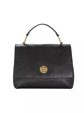 COCCINELLE | Ledertasche - Henkeltasche LIYA | schwarz