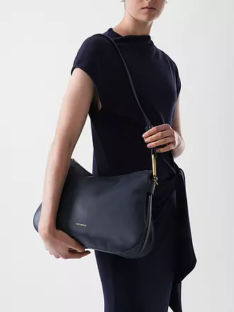 COCCINELLE | Ledertasche - Hobo COCCINELLEMAGIE SOFT Medium | dunkelblau