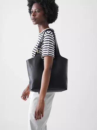 COCCINELLE | Ledertasche - Shopper COCCINELLEC-EASY | schwarz