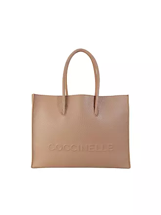 COCCINELLE | Ledertasche - Tote Bag COCCINELLEMYRTHA MAXI LOG | weiss