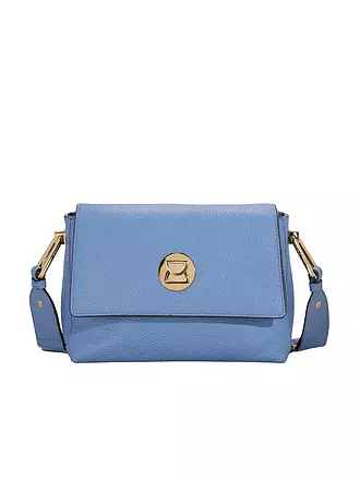 COCCINELLE | Ledertasche - Umhängetasche LIYA SIGNATURE | hellblau