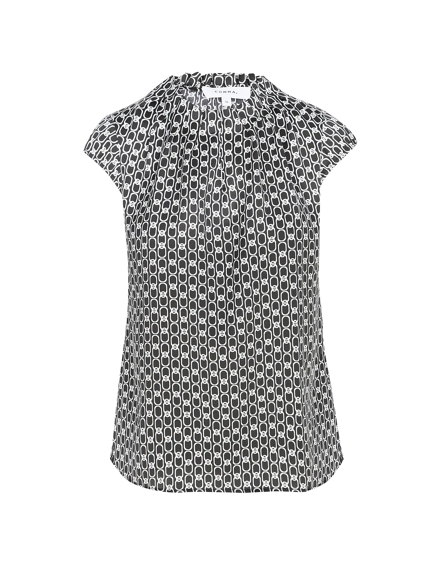 COMMA | Bluse | schwarz