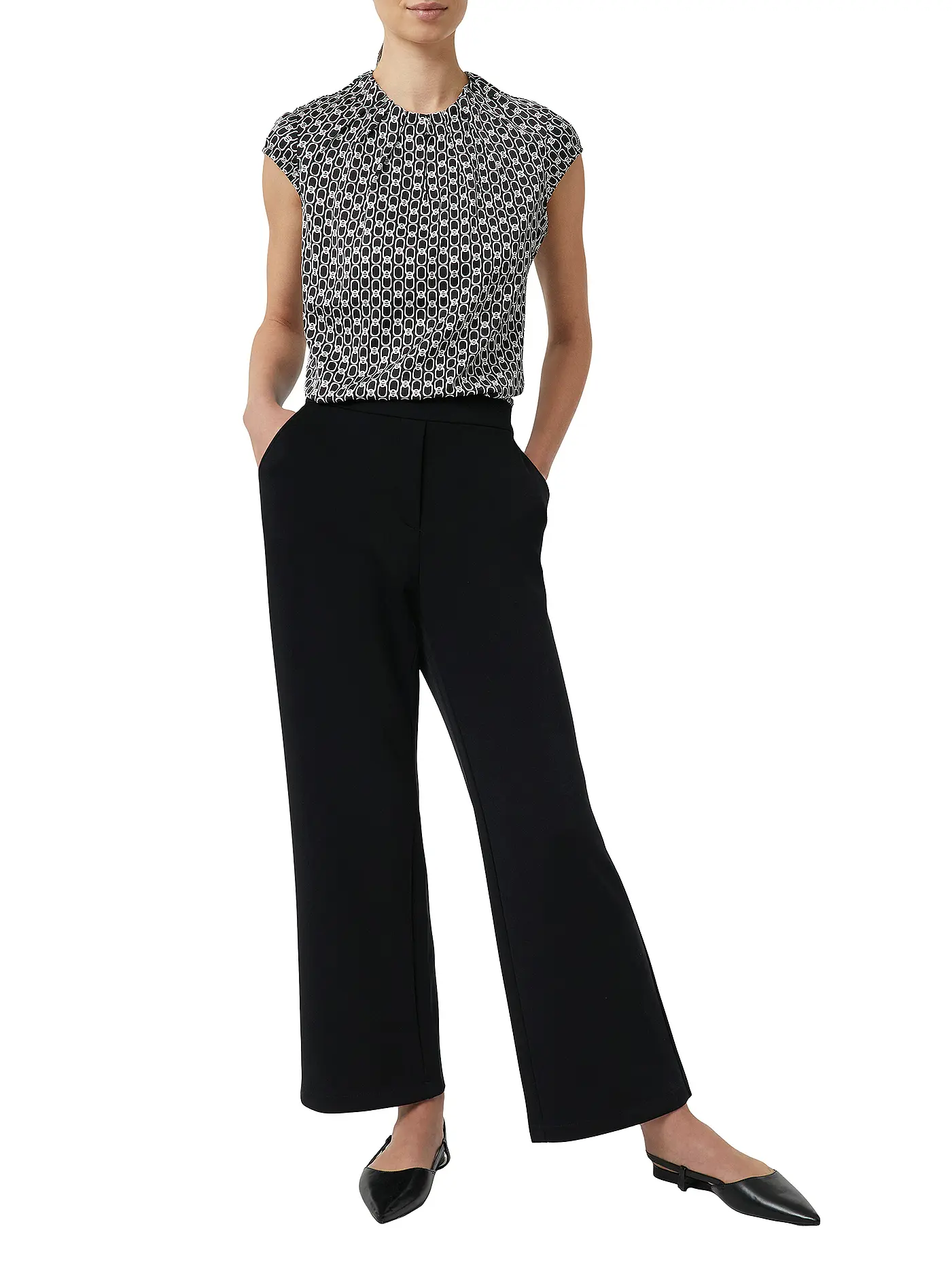 COMMA | Bluse | schwarz