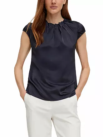 COMMA | Bluse | blau