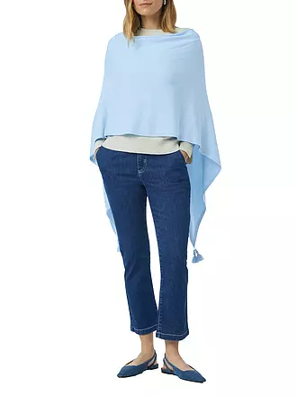 COMMA | Cape - Poncho | hellblau