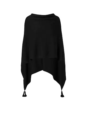 COMMA | Cape - Poncho | schwarz