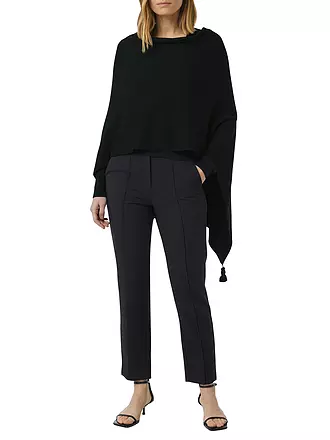 COMMA | Cape - Poncho | schwarz