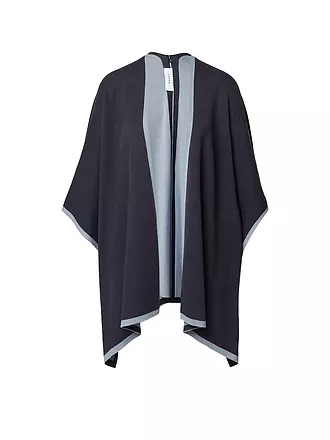 COMMA | Cape - Poncho | dunkelblau